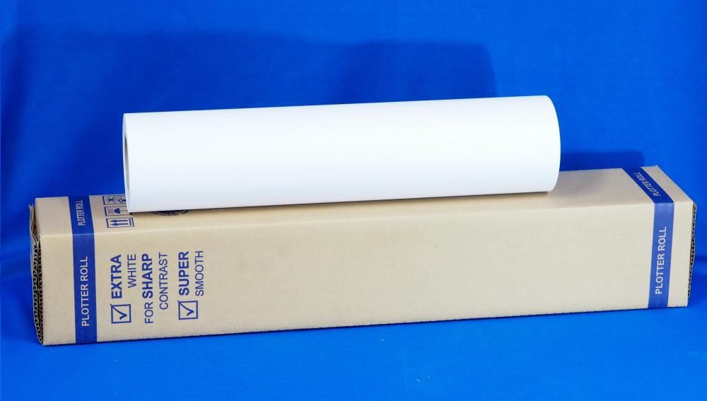 Image for PLOTTER PAPER 914MM X 50 METERES X 50MM ROLL from Stationery Store Online - Office National