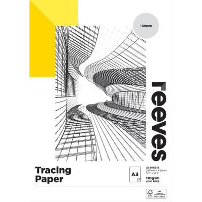 Image for REEVES TRACING PAPER PAD 65GSM 25 SHEETS A3 from Office National Hobart