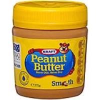 kraft peanut butter smooth 375gm