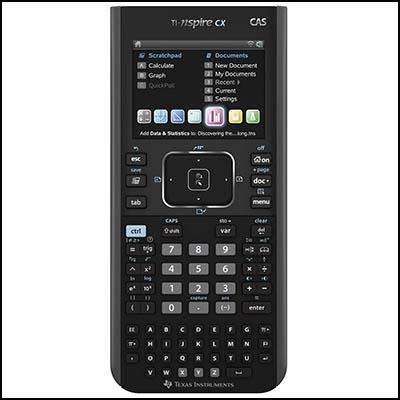 Image for TEXAS INSTRUMENTS TI-NSPIRE CXII CAS GRAPHING CALCULATOR from Office National Hobart