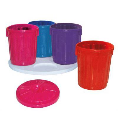 Image for ITTY BITTY BINS LAZY SUSAN 4 TEENSY BINS EMPTY from Office National Hobart