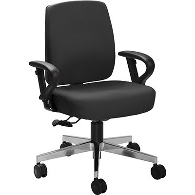Image for TSS GALAXY 200 INTENSIVE CHAIR WITH ARMS BLACKBUTT from Office National Hobart