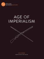 nelson modern history age of imperialism student book