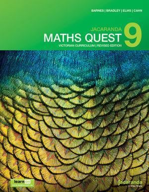 Image for JACARANDA MATHS QUEST 9 VICTORIAN CURRICULUM REVISED EDITION from Office National Hobart