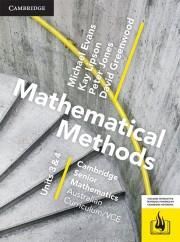 Image for CAMBRIDGE MATHEMATICAL METHODS AC/VCE UNITS 3&4 from Office National Hobart