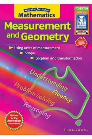 Image for MEASUREMENT AND GEOMETRY FOR THE AUSTRALIAN CURRICULUM FOUNDATION AGES 5-6 from Office National Hobart