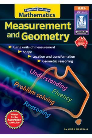 Image for MEASUREMENT AND GEOMETRY FOR THE AUSTRALIAN CURRICULUM YEAR 6 AGES 11-12 from Office National Hobart