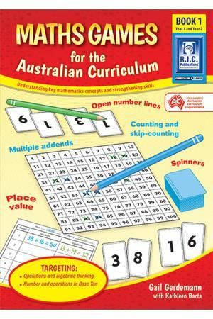 Image for MATHS GAMES FOR THE AUSTRALIAN CURRICULUM BOOK 1 AGES 6-8 from Office National Hobart