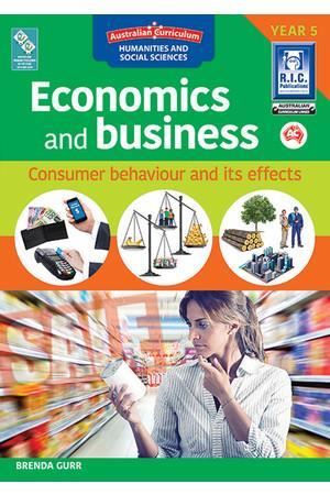 Image for ECONOMICS AND BUSINESS YEAR 5 AGES 10-11 AUSTRALIAN CURRICULUM from Office National Hobart