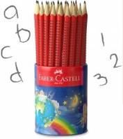 faber castell junior grip hb pencils cup of 50