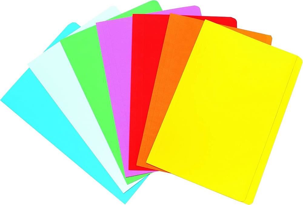 Image for FOOLSCAP MANILLA FOLDERS ASSORTED  SINGLE COLOURS- LOOSE from Office National Hobart