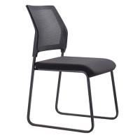 stylus neo visitor chair mesh back black fabric