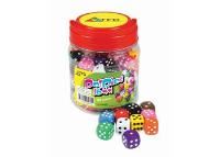 dice 10 sided 0-9 pack 50