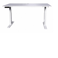 my-desk electric height adjustable desk white 1500 x 750