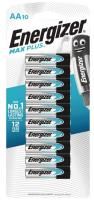energizer max plus advanced aa pack 10