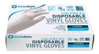swisscare disposable gloves large box 100