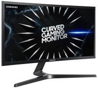 samsung 24" curved freesync gaming monitor fhd 1920x1080 16:9 4ms 144hz dp 2xhdmi headphone tilt game mode ls24r350fzexxy