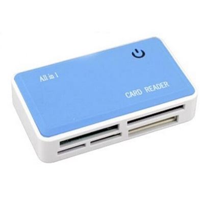 Image for ASTROTEK EXTERNAL 85-IN-1 CARD READER USB 2.0 BLUE from Office National Kununurra