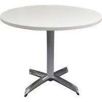eclipse flip top round cafe table 900w x 740high * white
