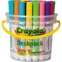 crayola bright ultraclean washable markers classpack 32