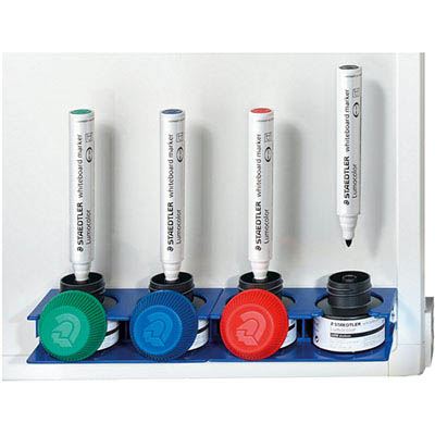 Image for STAEDTLER 611 LUMOCOLOR PARK AND WRITE WHITEBOARD BULLET MARKER PACK 4 from Office National Limestone Coast