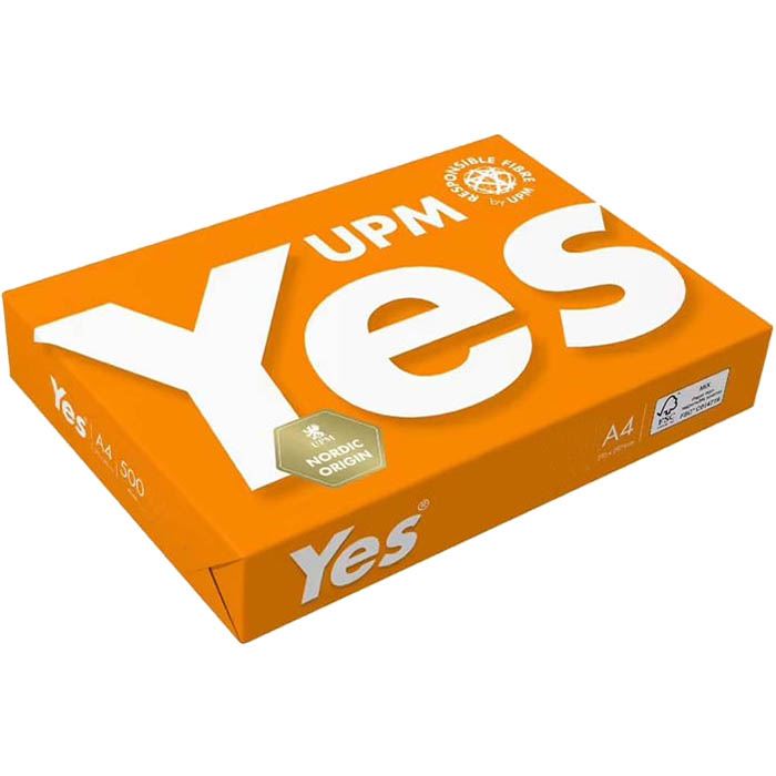 Image for YES A4 COPY PAPER 80GSM WHITE PACK 500 SHEETS from Office National Limestone Coast