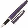 pilot mr2 fountain pen purple leopard medium nib black