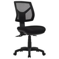 rio fully ergonomic medium mesh back office chair - black rio-l-mb