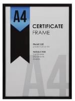 a4 certificate frame black