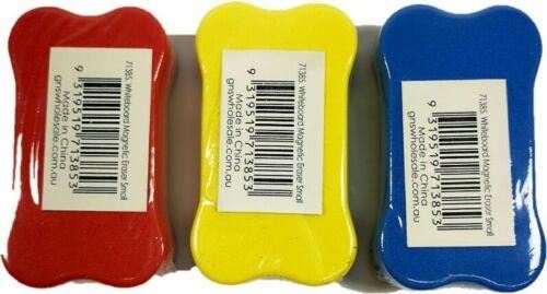 Image for WHITEBOARD ERASER SMALL MAGNETIC ASSORTED from Officebarn Office National