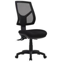 Image for STYLE RIO HIGH BACK IN METRO BLACK from Officebarn Office National