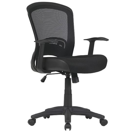 Image for EVERYDAY INTRO CHAIR MESH BACK 120KG 4 YEAR WARRANTY BLACK from Everyday & Simply Office National