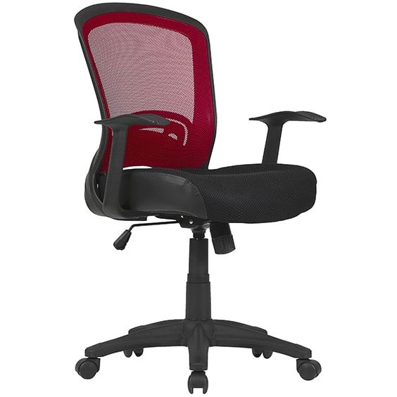 Image for EVERYDAY INTRO CHAIR MESH BACK 120KG 4 YEAR WARRANTY RED from Everyday & Simply Office National