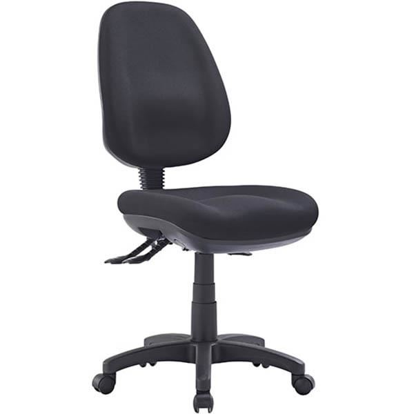 Image for EVERYDAY TASK CHAIR BLACK NO ARMS P350-H-MB from Everyday & Simply Office National
