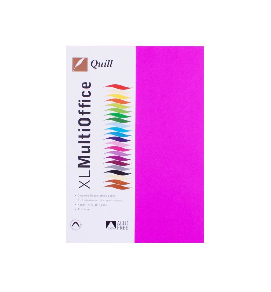 Image for COPY PAPER QUILL A4 XL LIPSTICK 80GSM PACK 100 from Everyday & Simply Office National