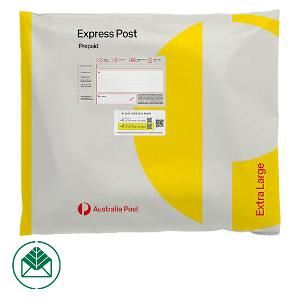 Image for EXPRESS POST PREPAID SATCHEL EXTRA LARGE PK10 from Everyday & Simply Office National