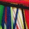 colorific pipe cleaner stems 300 x 12mm assorted pack 100