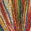 colorific pipe cleaners 150mm tinsel assorted pack 150