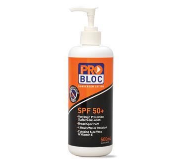 Image for PROBLOC 50+ SUNSCREEN 500ML PUMP PACK from PaperChase Office National