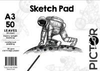 pictor sketch pad a3 50 leaf 110gsm