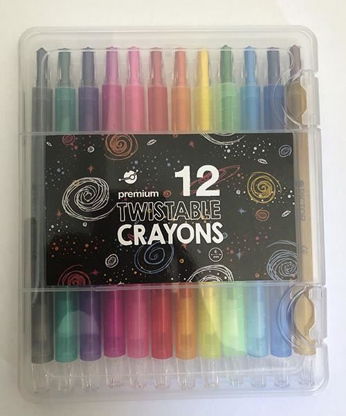 Image for PICTOR PREMIUM TWISTABLE CRAYONS PACK 12 from PaperChase Office National