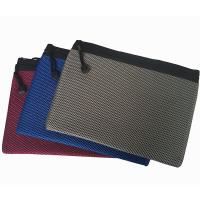 pictor neoprene double zipper pencil case with mesh pocket 350 x 260 mm assorted