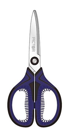 Image for PICTOR ULTRA PREMIUM SOFT GRIP SCISSORS 145MM ARC EDGE from PaperChase Office National