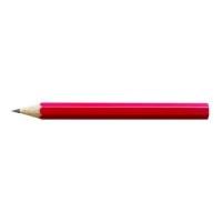 red half length hb pencil each