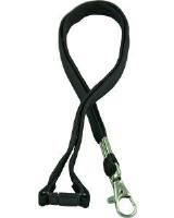 osmer black lanyard d clip with safety breakaway release