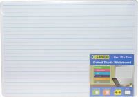 osmer student whiteboard a4 mdf double sided plain & 24mm dotted thirds