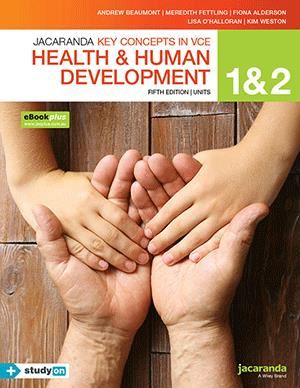 Image for KEY CONCEPTS IN VCE HEALTH & HUMAN DEVELOPMENT UNITS 1&2 5E & EBOOKPLUS (WITH STUDYON UNITS 1&2) from PaperChase Office National