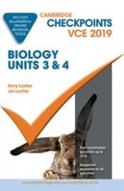 Image for CAMBRIDGE CHECKPOINTS VCE BIOLOGY UNITS 3&4 2020 from PaperChase Office National