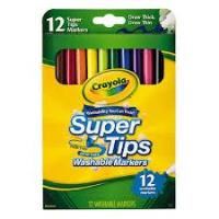 bs585012 crayola super tip markers pack 12