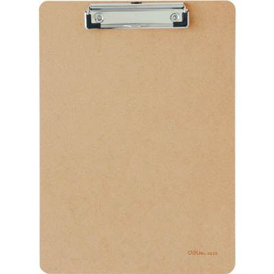 Image for DELI CLIPBOARD MASONITE A4 WIRE CLIP from PaperChase Office National